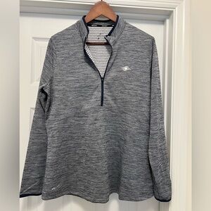 Nike Golf half-zip pullover, XL in heather navy with Disney Cruise Line logo